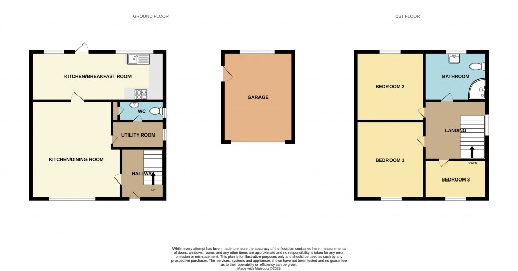Floorplans For Western Road, Silver End, Witham, Essex, CM8