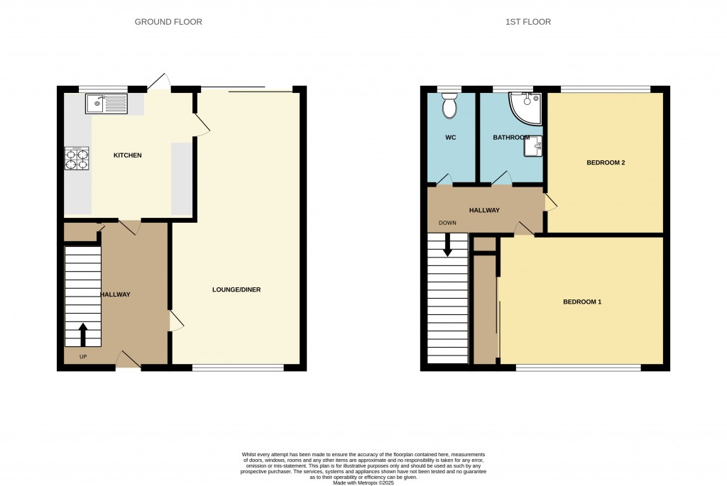 Floorplans For Christina Road, Witham, Essex, CM8