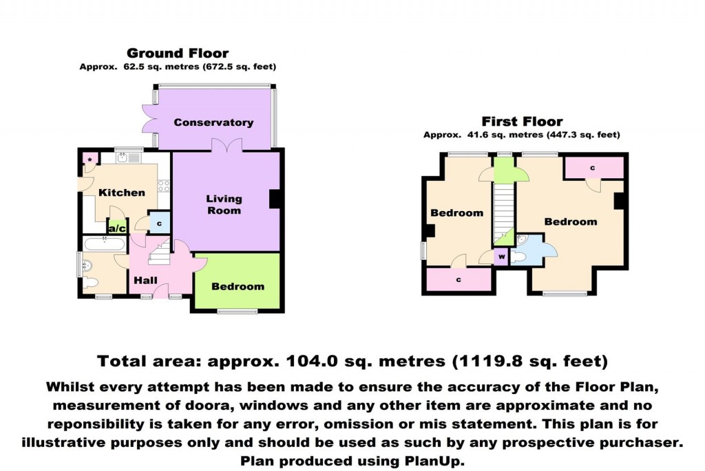 Floorplans For Mayfield Road, Writtle, Chelmsford, Essex, CM1