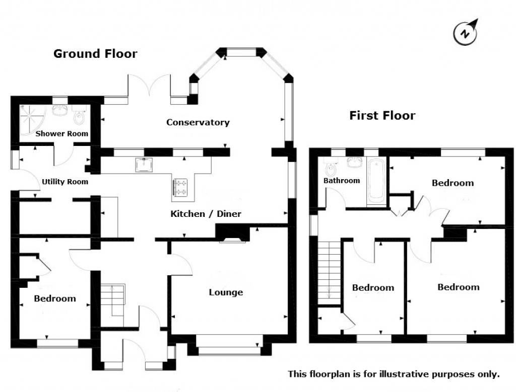 Floorplans For Ongar Road, Writtle, Chelmsford, Essex, CM1