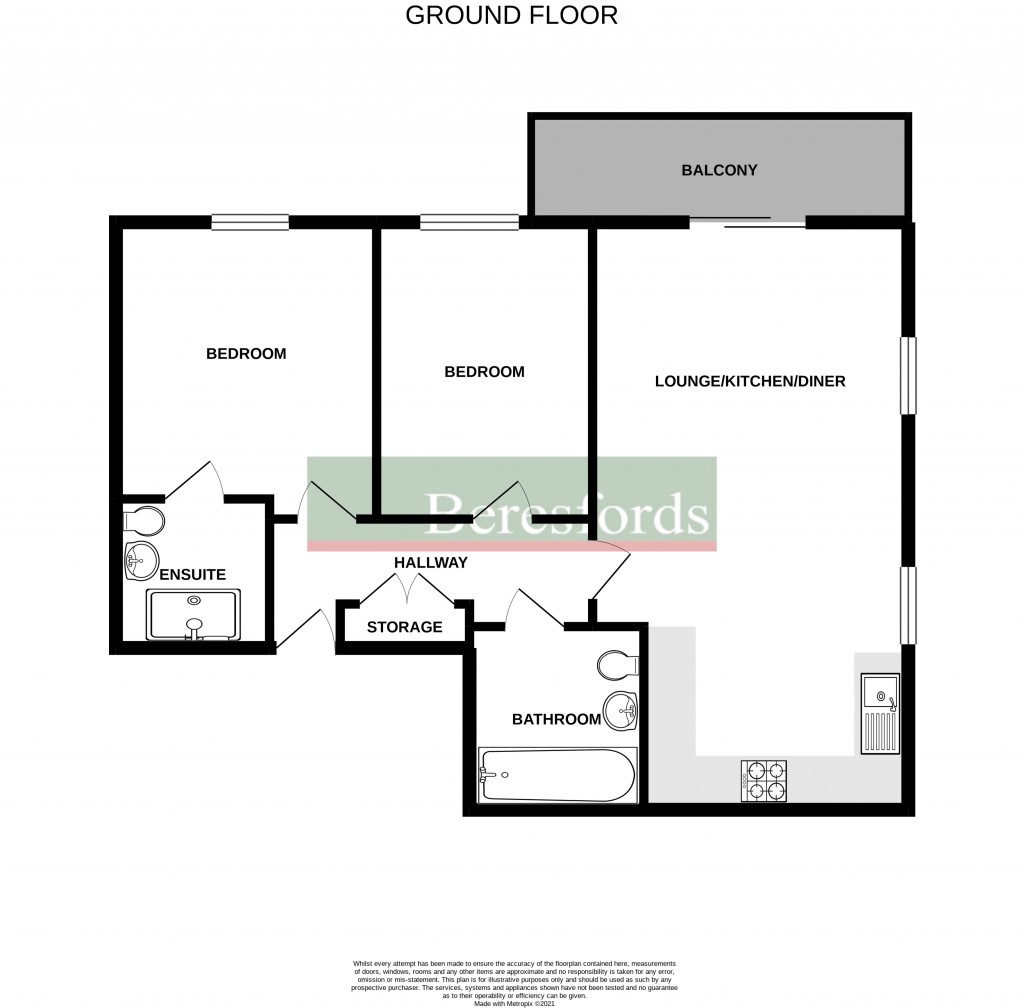 Floorplans For Cunard Square, Chelmsford, Essex, CM1