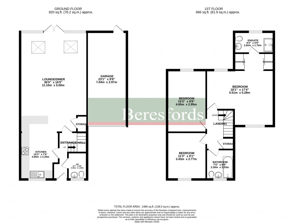 Floorplans For Jackson Bacon View, Springfield, Chelmsford, Essex, CM1