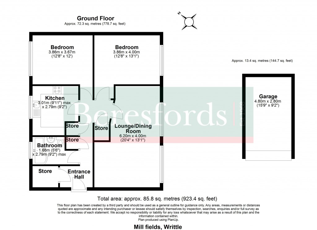 Floorplans For Millfields, Writtle, Chelmsford, Essex, CM1