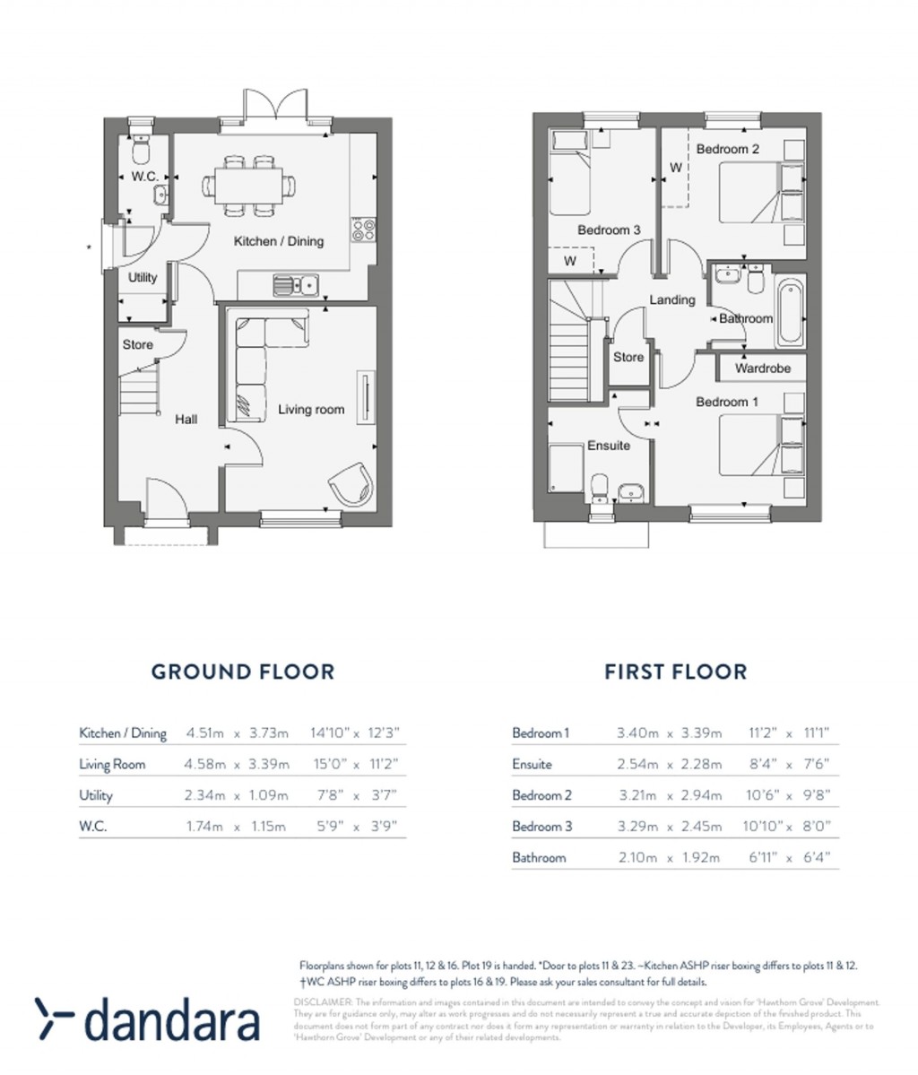 Floorplans For North Mundham, Chichester, PO20