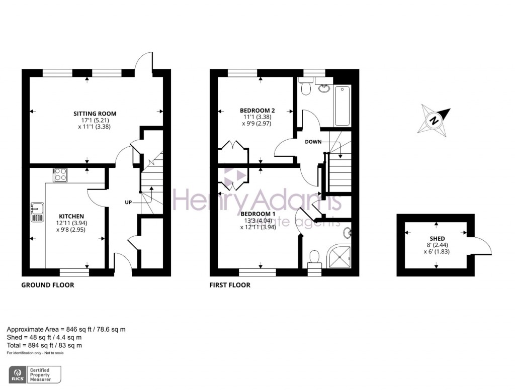 Floorplans For Stoney Meadow, North Mundham, PO20