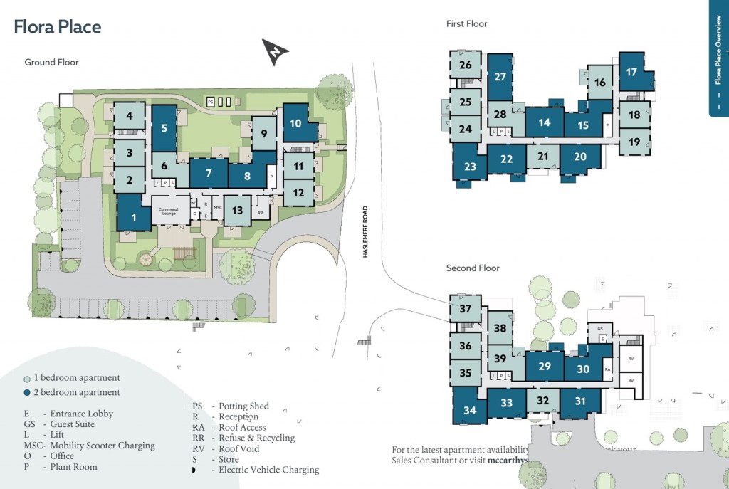 Floorplans For Haslemere Road, Liphook, GU30