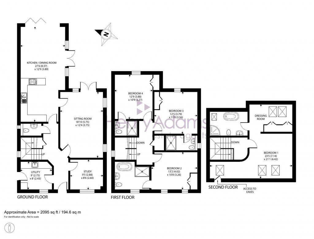 Floorplans For Lyndhurst Place, Chichester, PO19