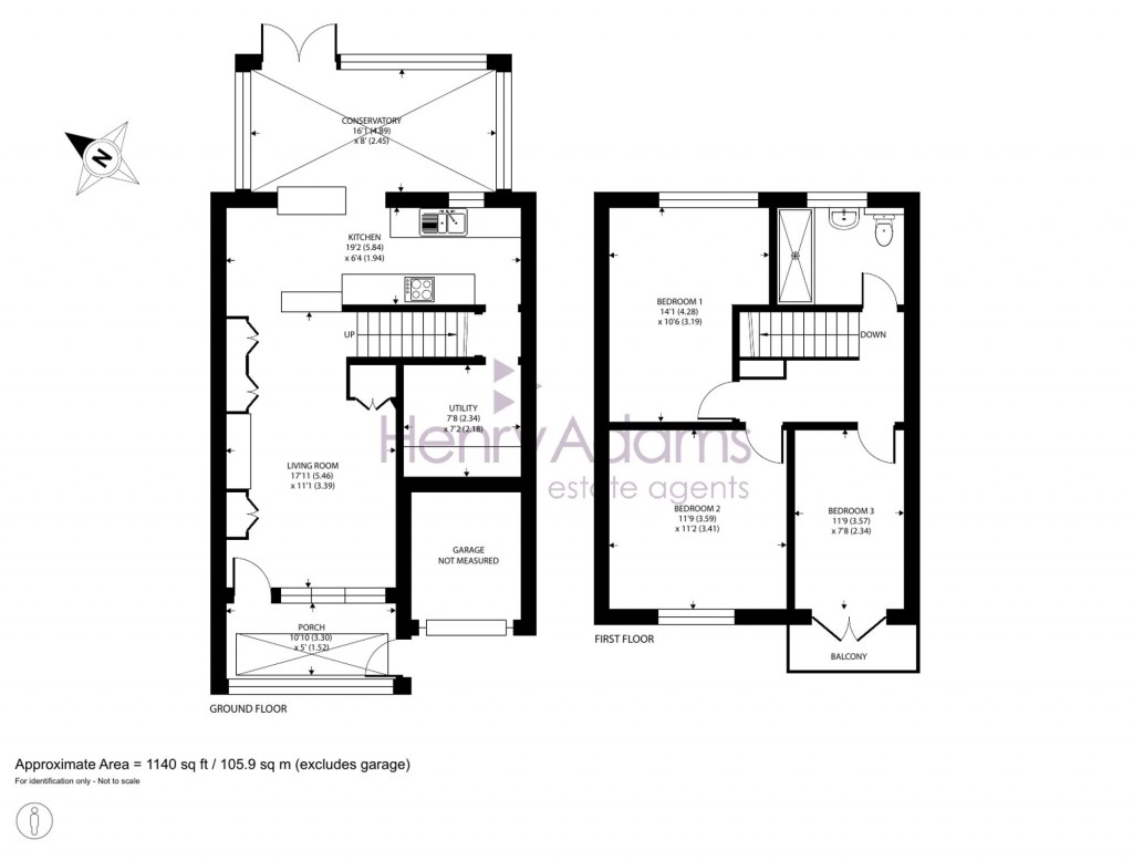 Floorplans For East Beach Road, Selsey, PO20