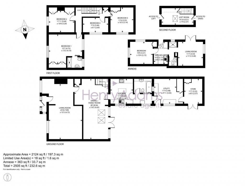 Floorplans For North Road, Selsey, PO20