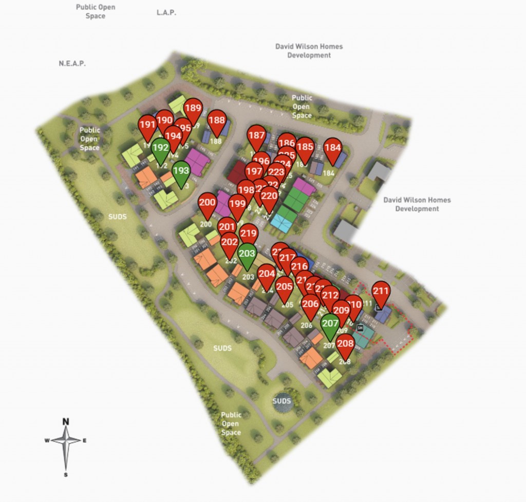Floorplans For Dahlia Grove, North Bersted, PO21
