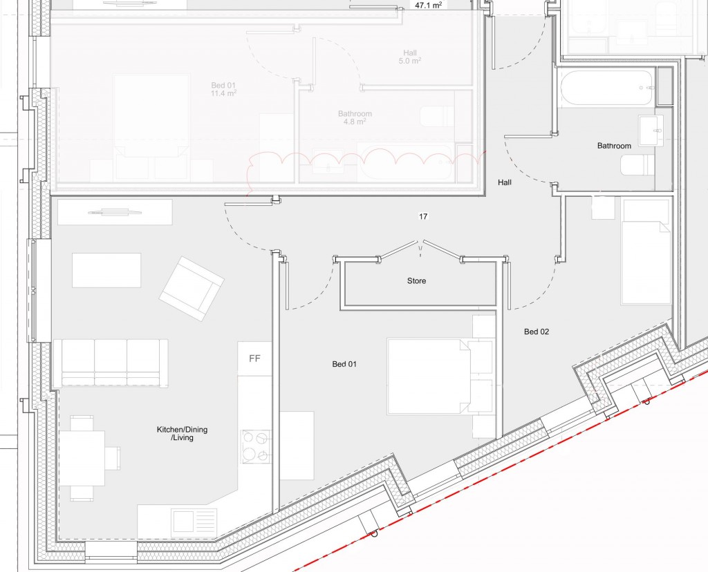 Floorplans For Church Corner House, Church Road, RH16