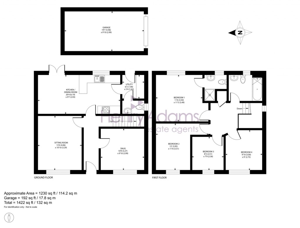 Floorplans For Reed Way, Petersfield, GU32