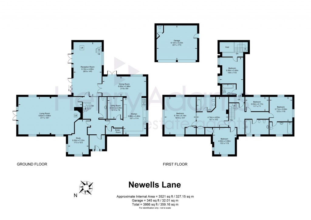 Floorplans For Newells Lane, Lower Beeding, RH13