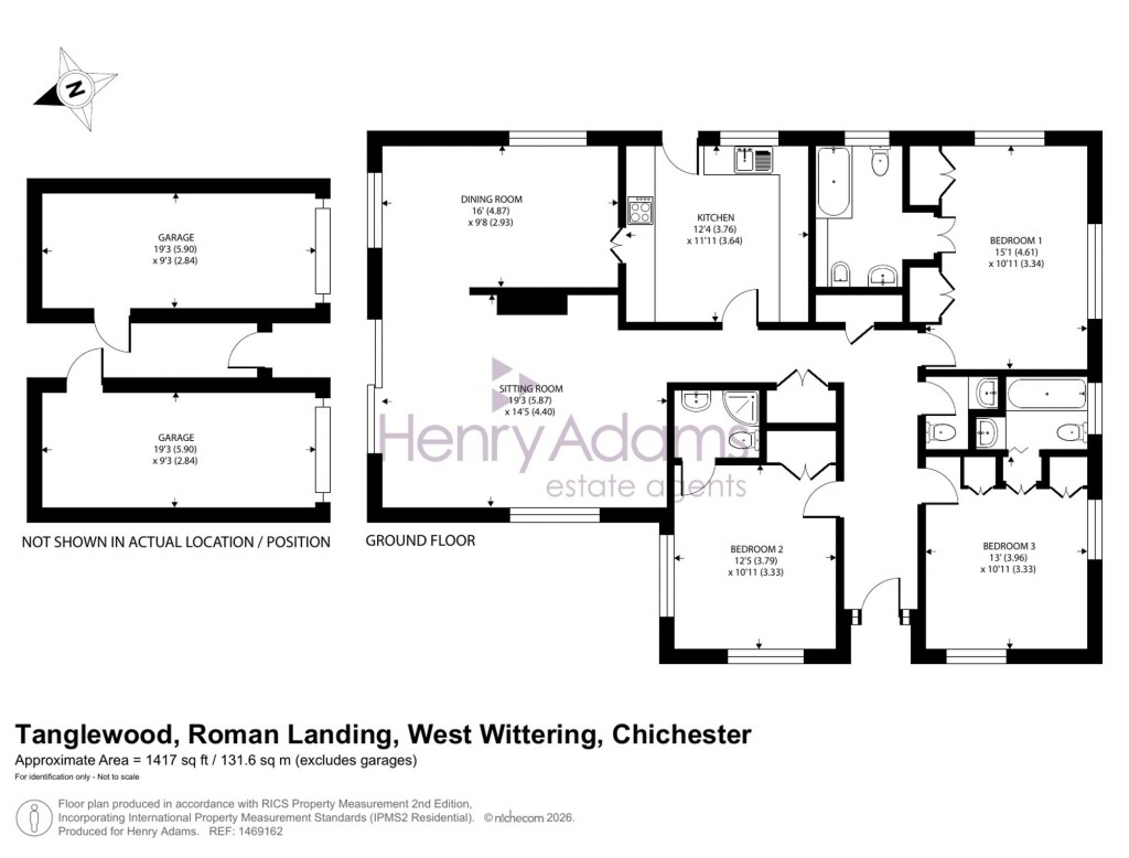Floorplans For Roman Landing, West Wittering, PO20