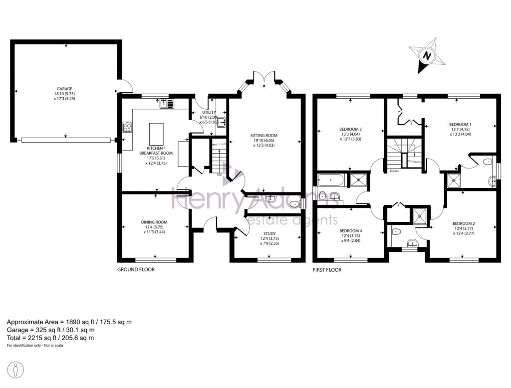Floorplans For Dean Way, Storrington, RH20