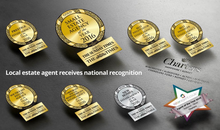 Charters Estate Agents Win Six Gold Awards