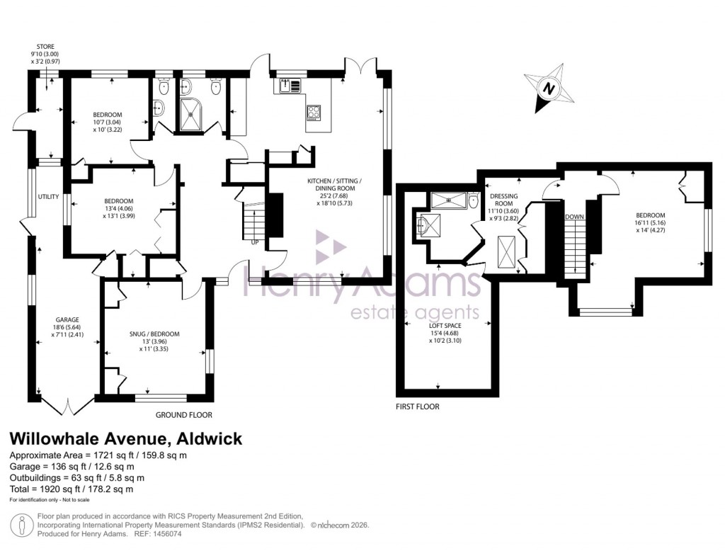 Floorplans For Willowhale Avenue, Aldwick, PO21