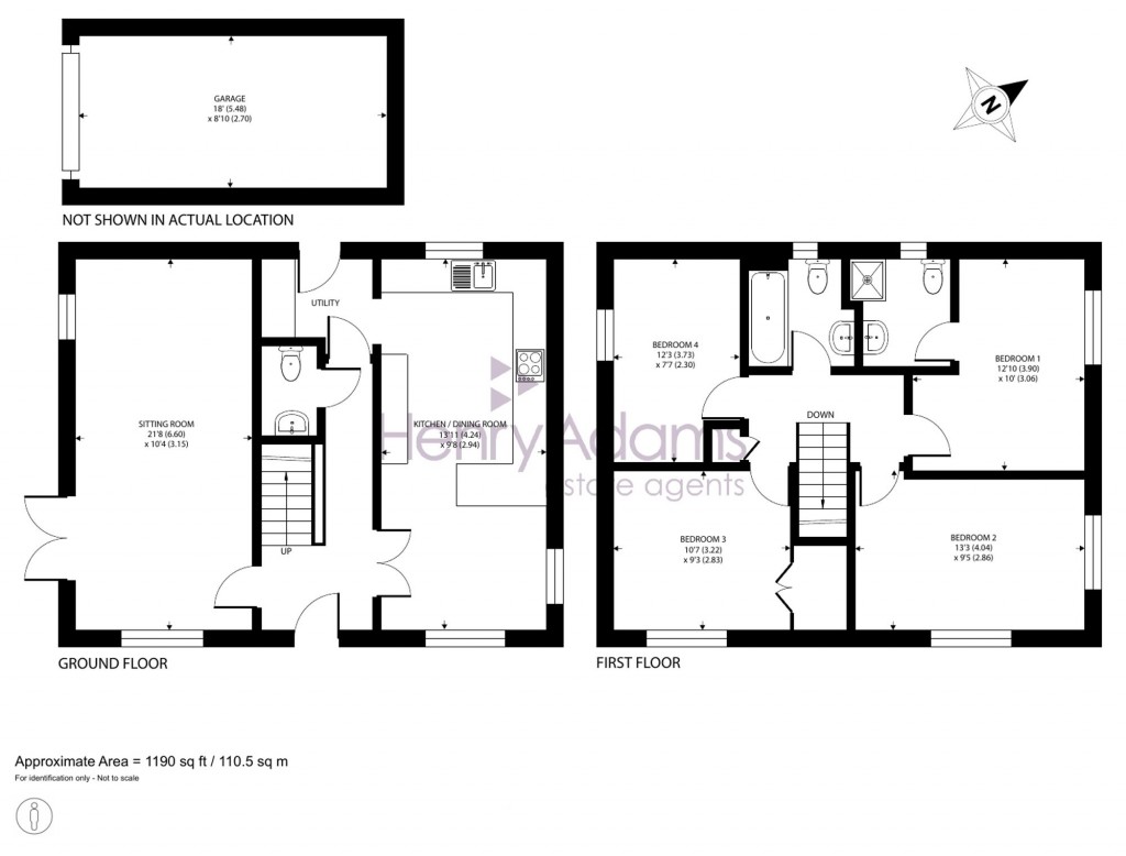 Floorplans For Middleton Close, Bracklesham Bay, PO20