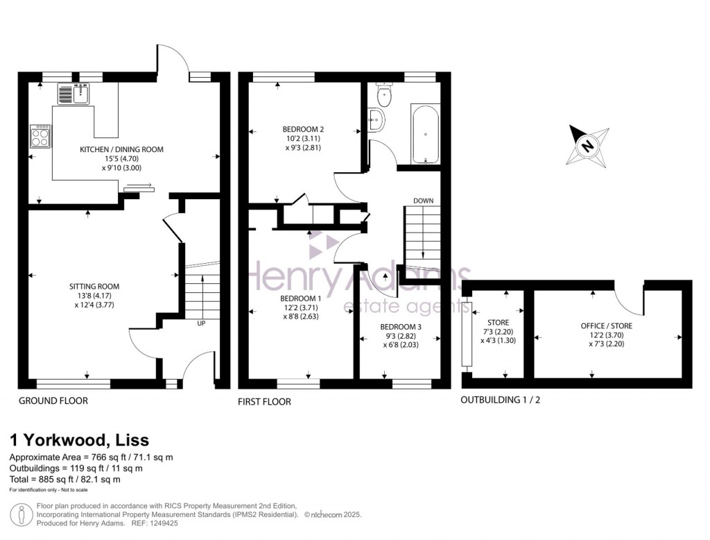 Floorplans For Yorkwood, Liss, GU33