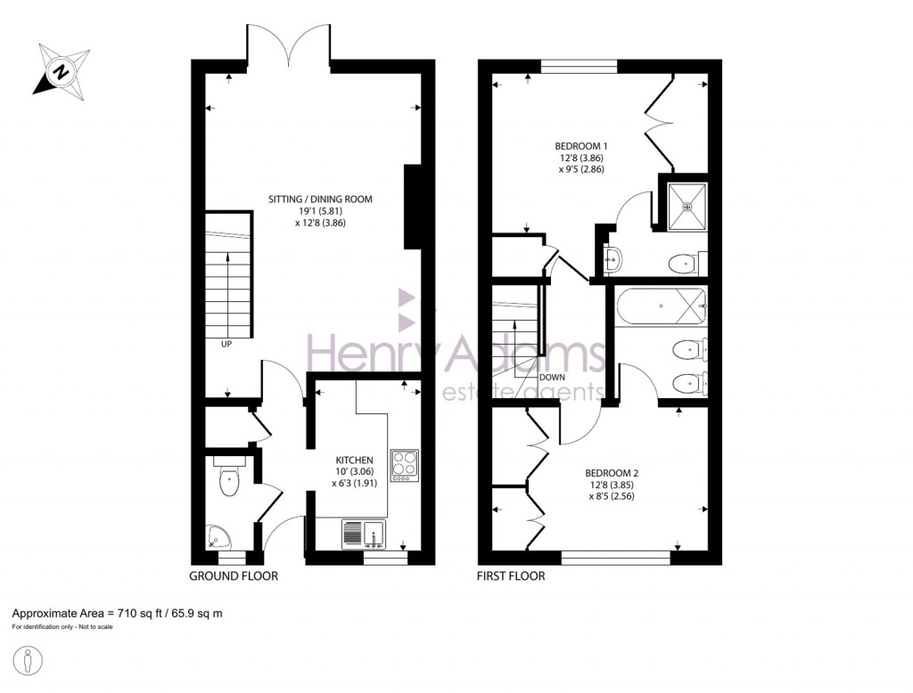 Floorplans For Middleton Close, Bracklesham Bay, PO20