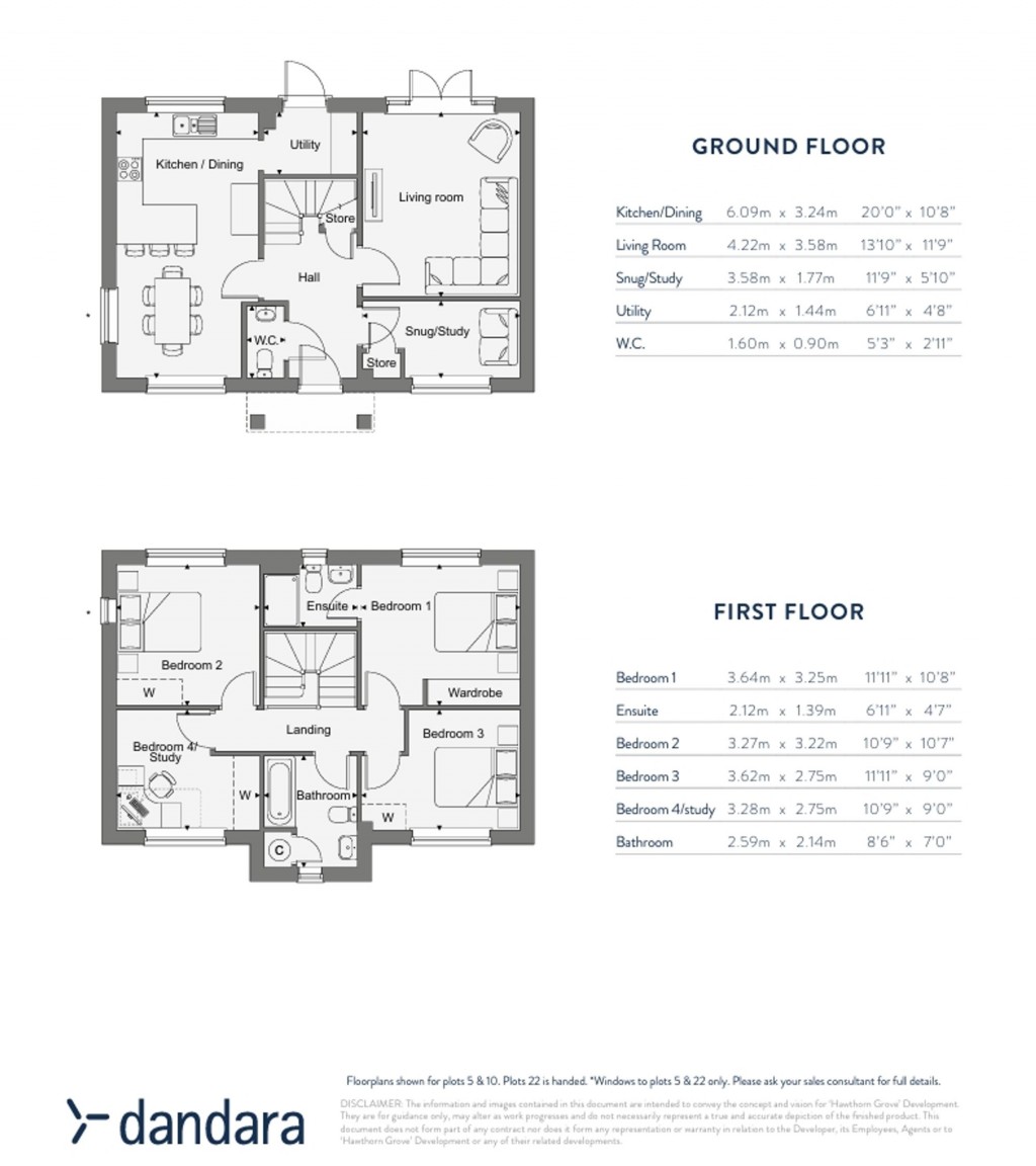 Floorplans For North Mundham, Chichester, PO20