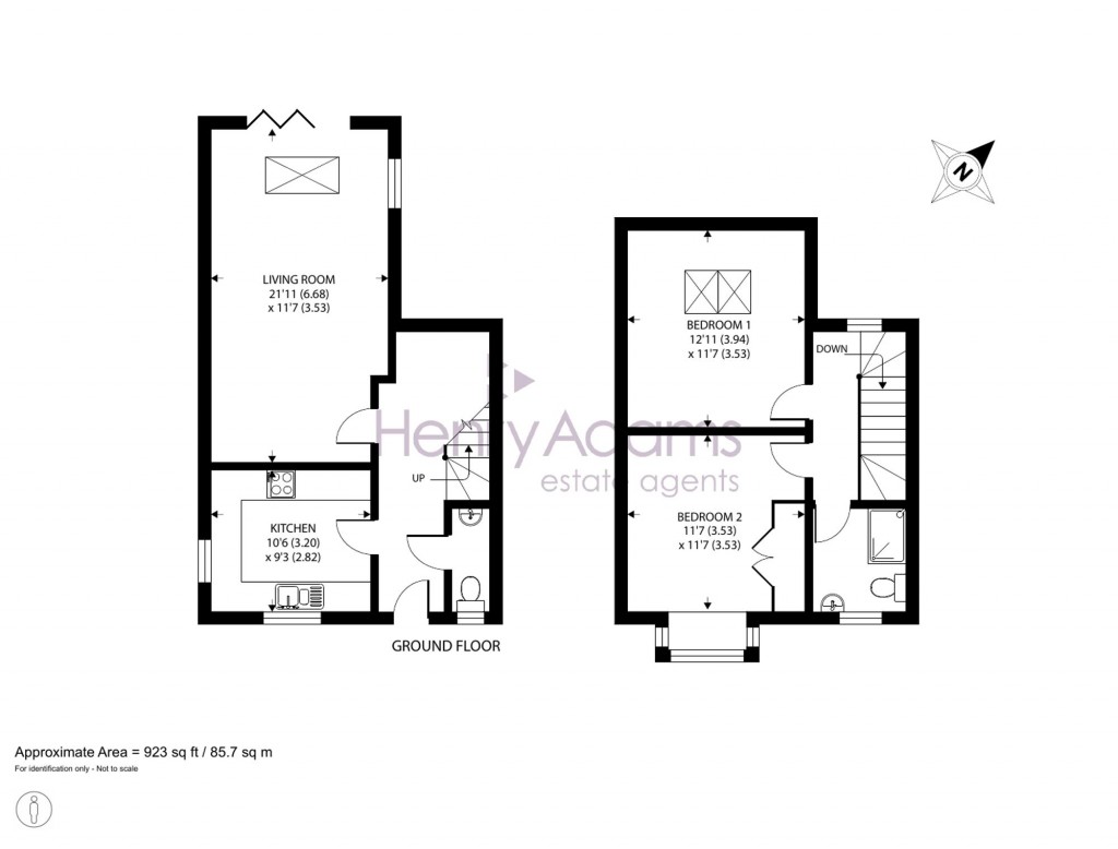 Floorplans For Hillfield Road, Selsey, PO20