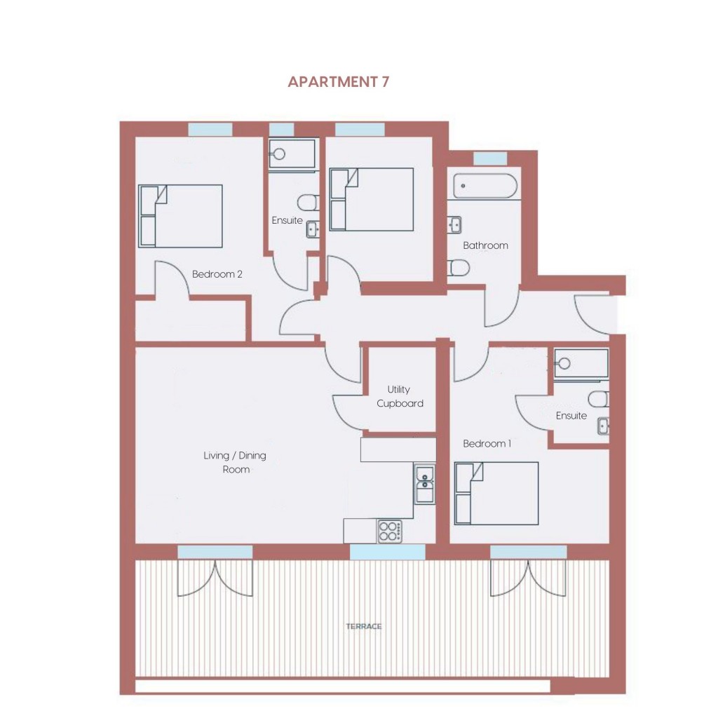 Floorplans For Torch, Hassocks Road, BN6