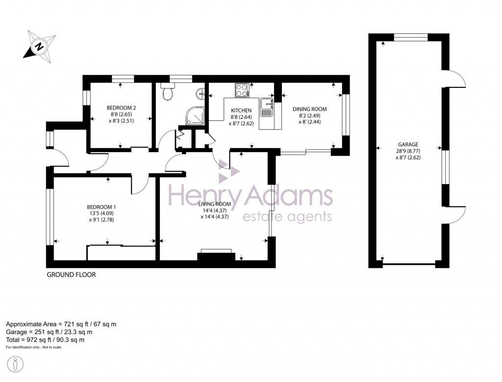 Floorplans For Western Road, Selsey, PO20