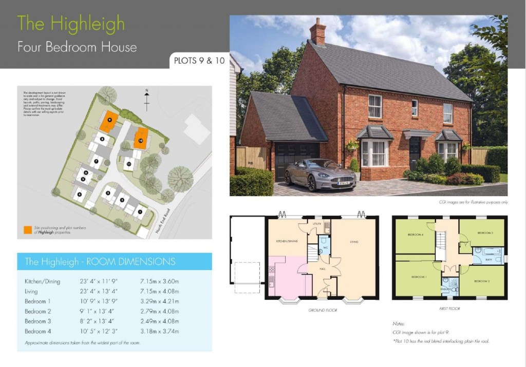 Floorplans For Yapton, BN18