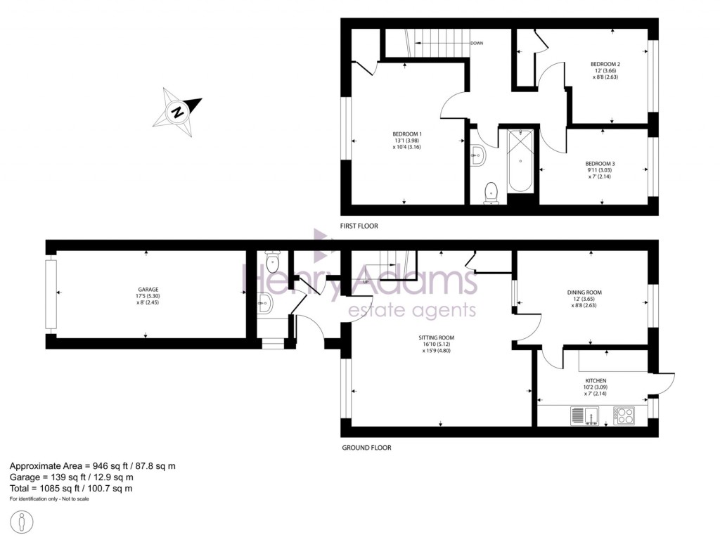 Floorplans For Madeline Road, Petersfield, GU31