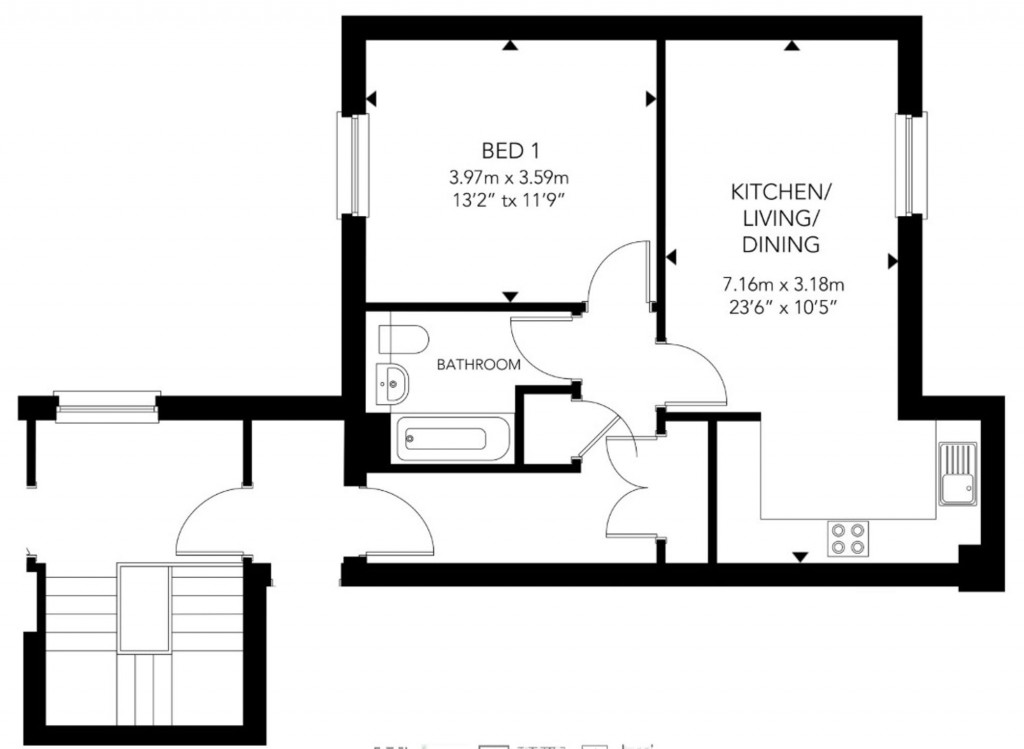 Floorplans For Sumners Field, Chapel Road, RH13