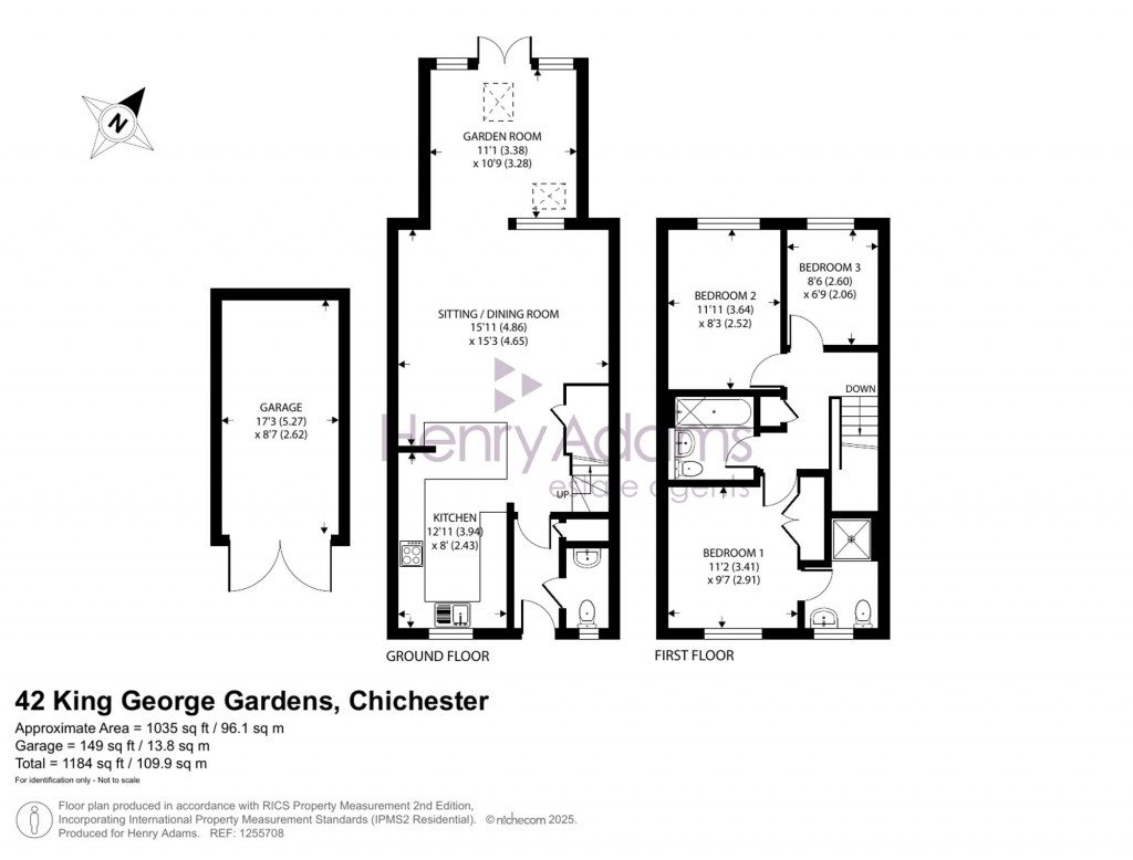 Floorplans For King George Gardens, Chichester, PO19