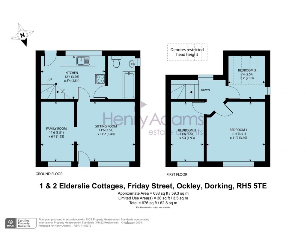 Floorplans For Friday Street, Ockley, RH5
