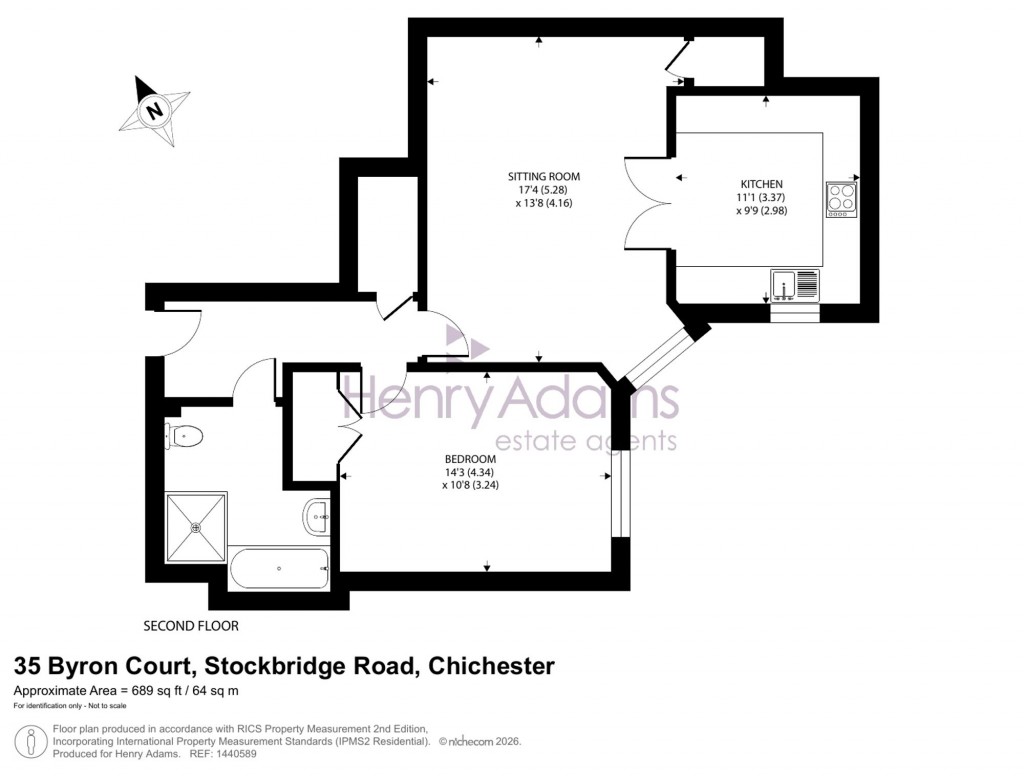 Floorplans For Stockbridge Road, Chichester, PO19