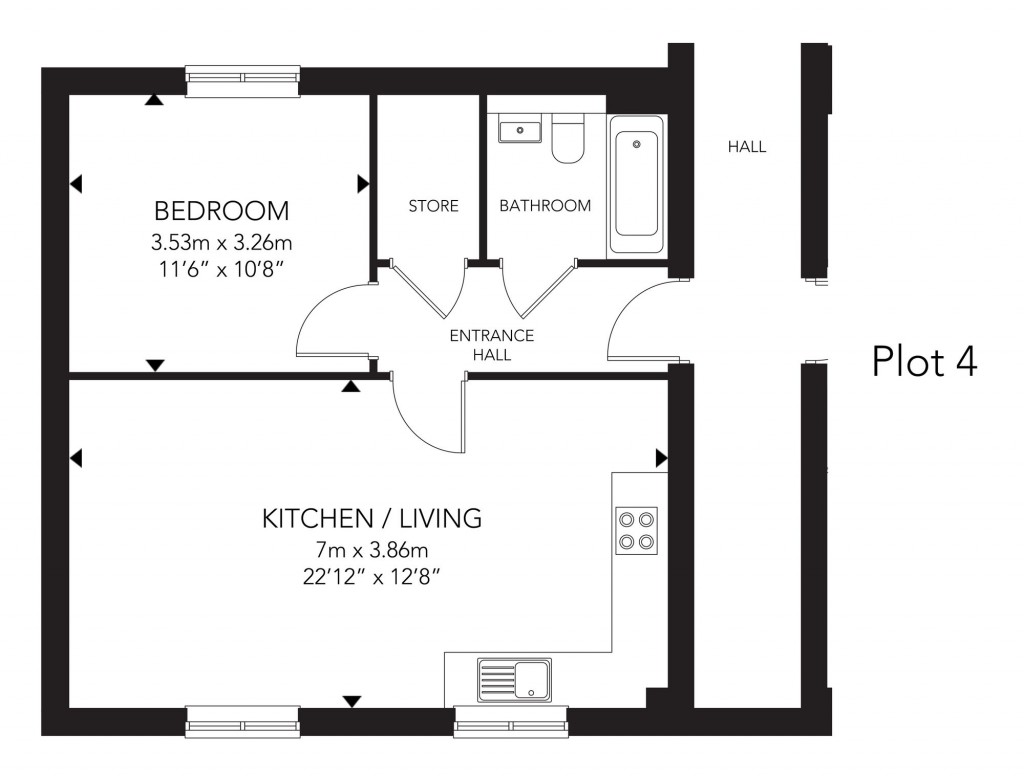 Floorplans For Blackhall Meadow, Loxwood, RH14