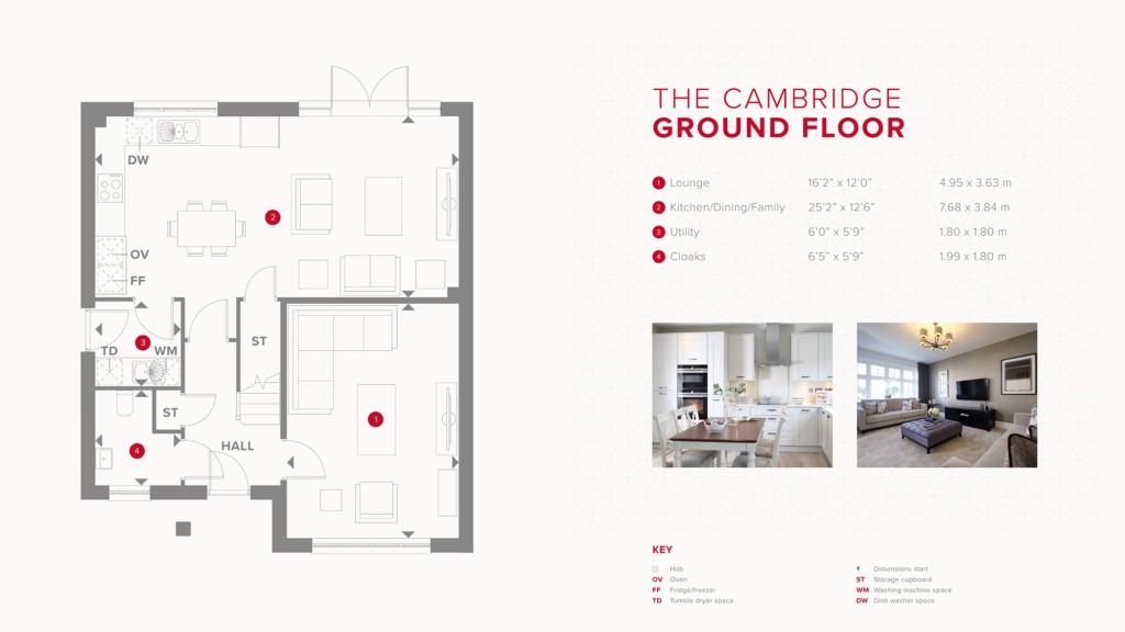 Floorplans For Pinewood Way, Chichester, PO19