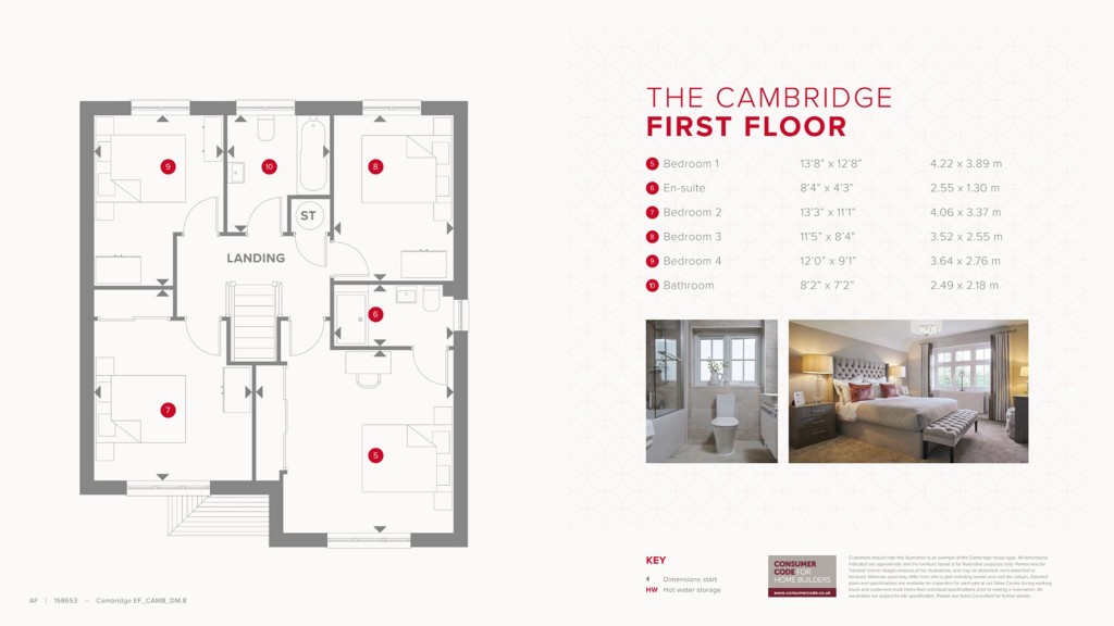 Floorplans For Pinewood Way, Chichester, PO19