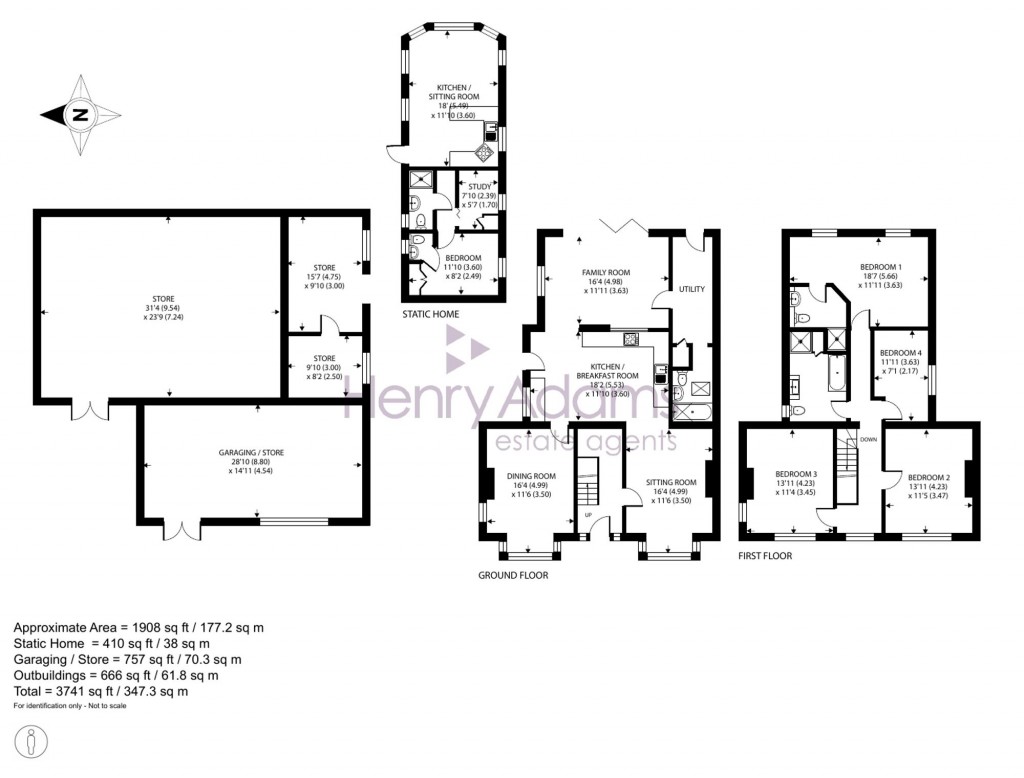Floorplans For Fontwell Avenue, Eastergate, PO20