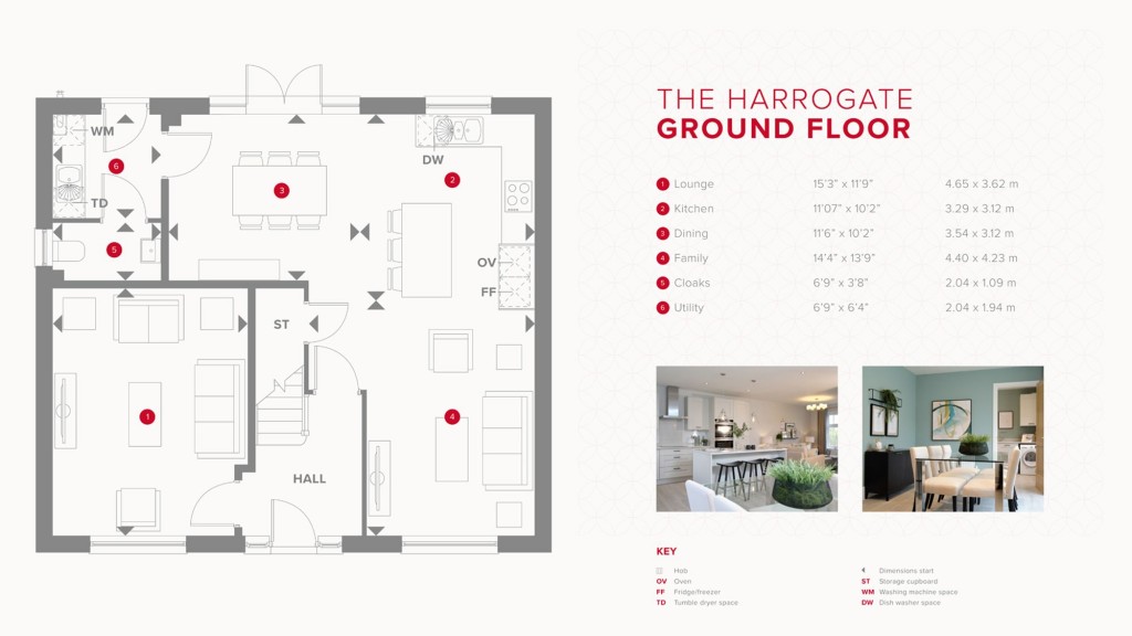 Floorplans For Graylingwell Drive, Chichester, PO19