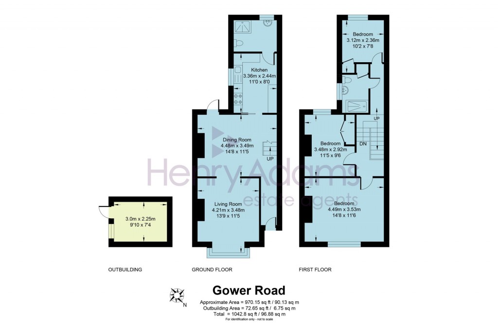 Floorplans For Gower Road, Haywards Heath, RH16