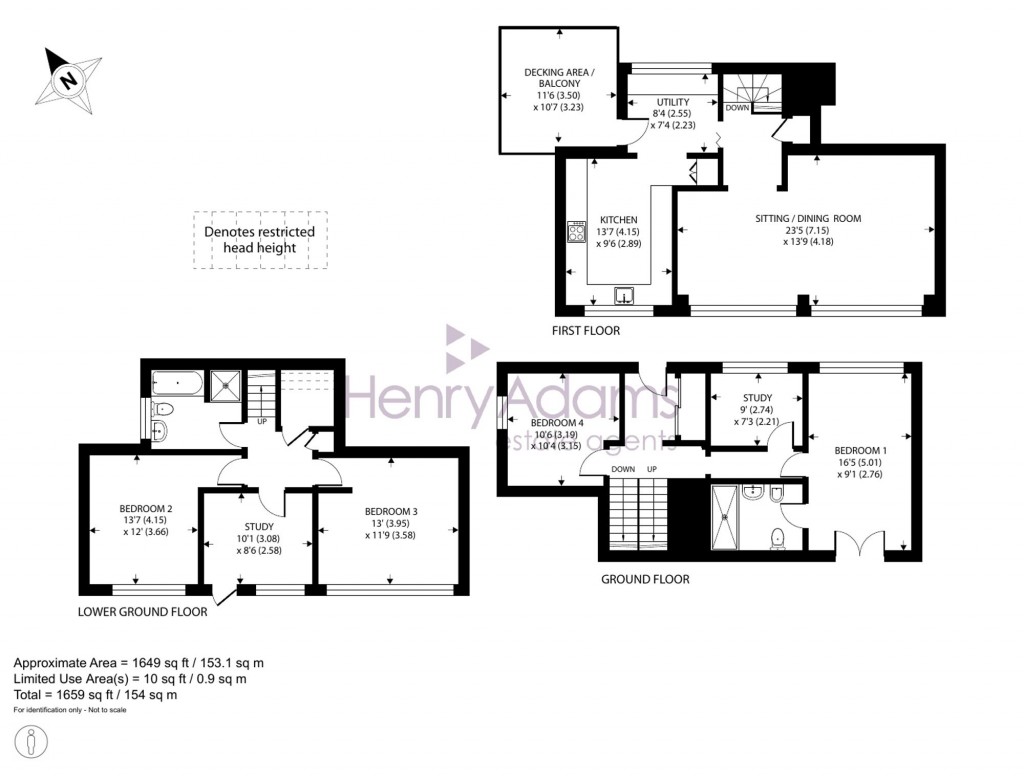 Floorplans For Chantry Close, Storrington, RH20