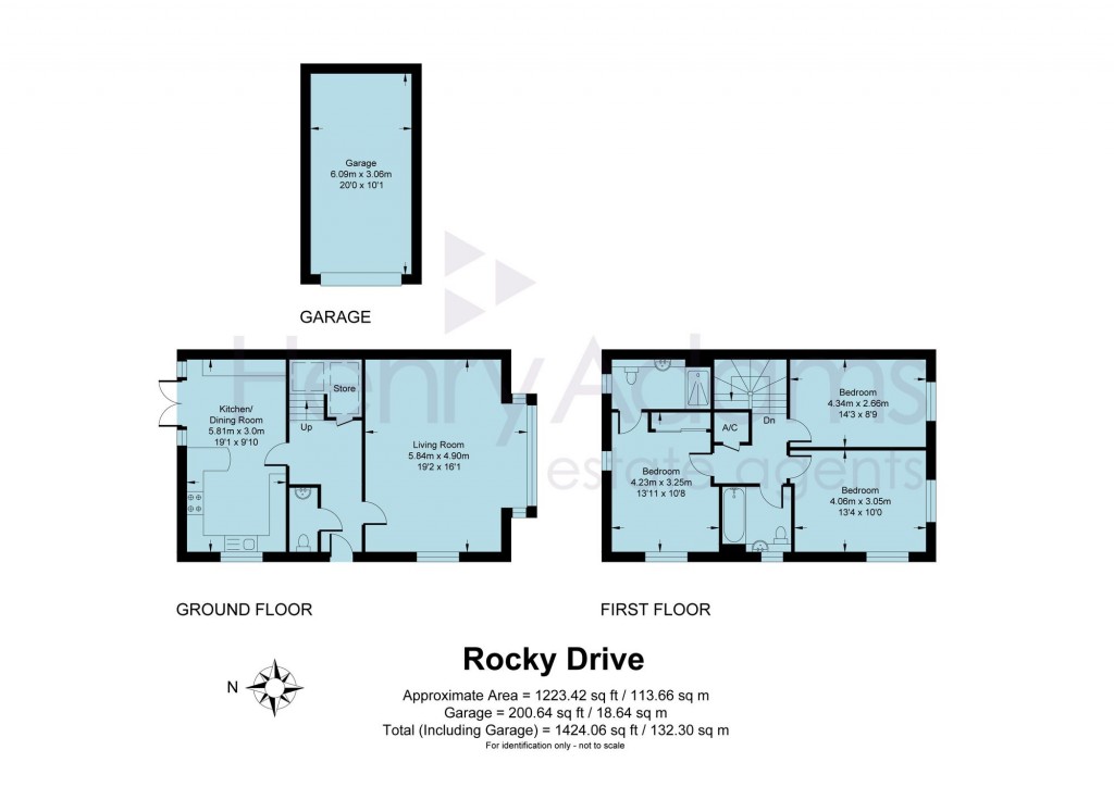 Floorplans For Rocky Drive, Haywards Heath, RH16
