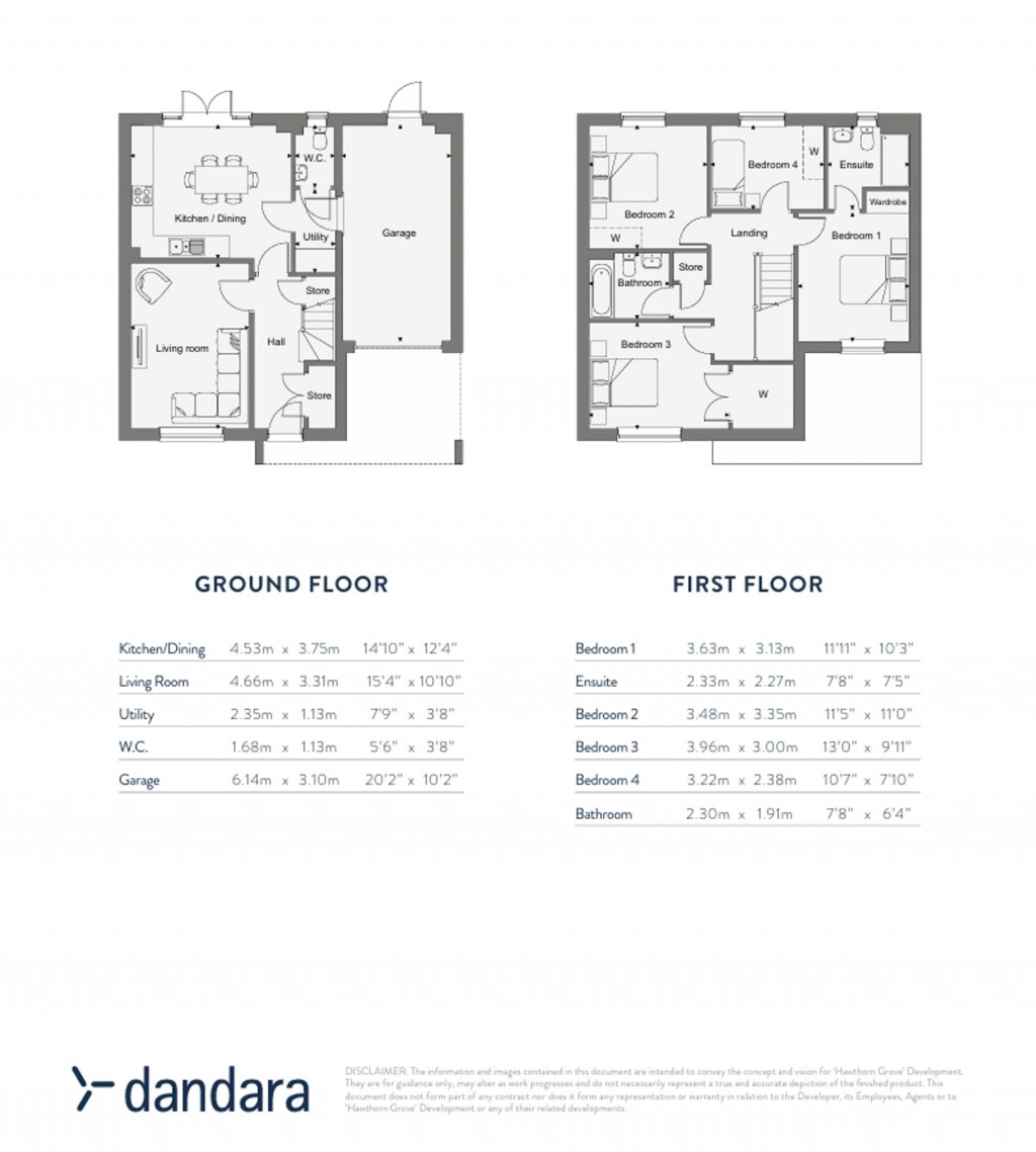 Floorplans For North Mundham, Chichester, PO20