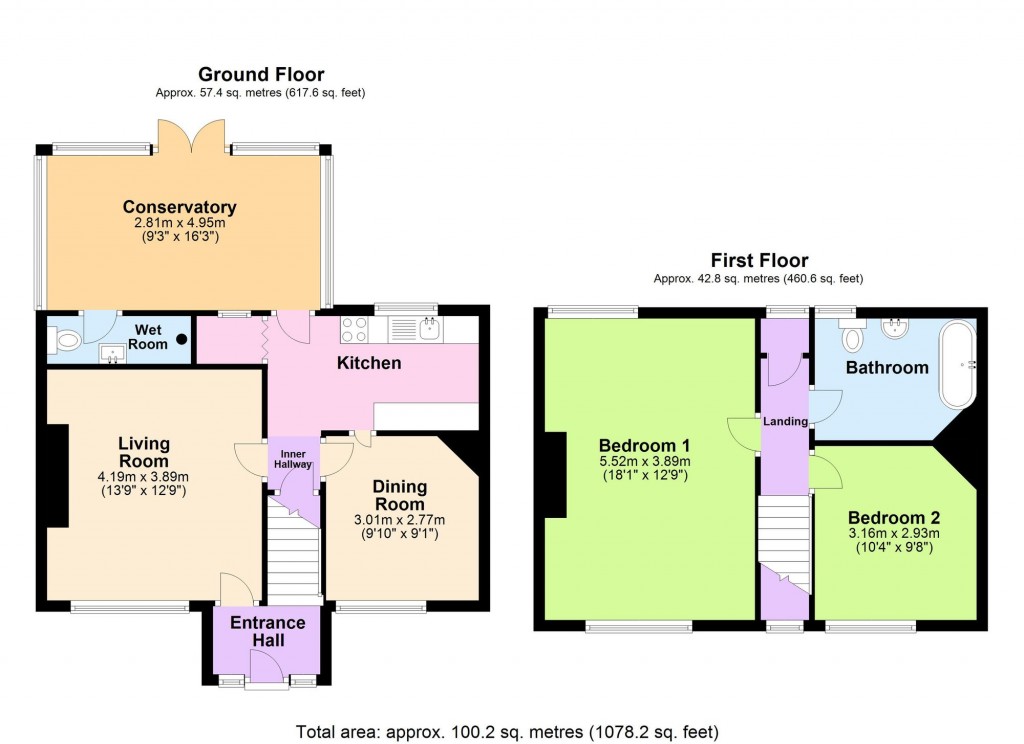 Floorplans For Level Mare Lane, Eastergate, PO20