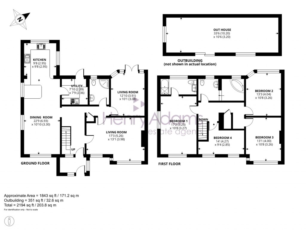 Floorplans For Chichester Road, Selsey, PO20