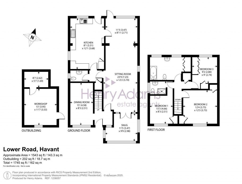 Floorplans For Lower Road, Havant, PO9