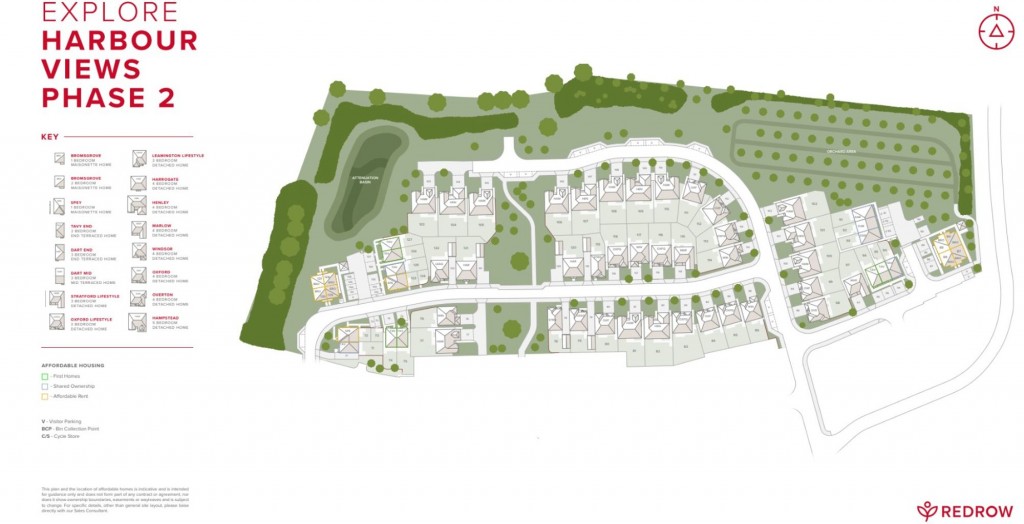 Floorplans For Harbour Views, Bartons Road, PO9