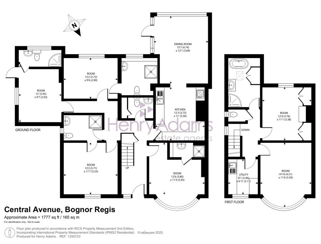 Floorplans For Central Avenue, Bersted, PO21