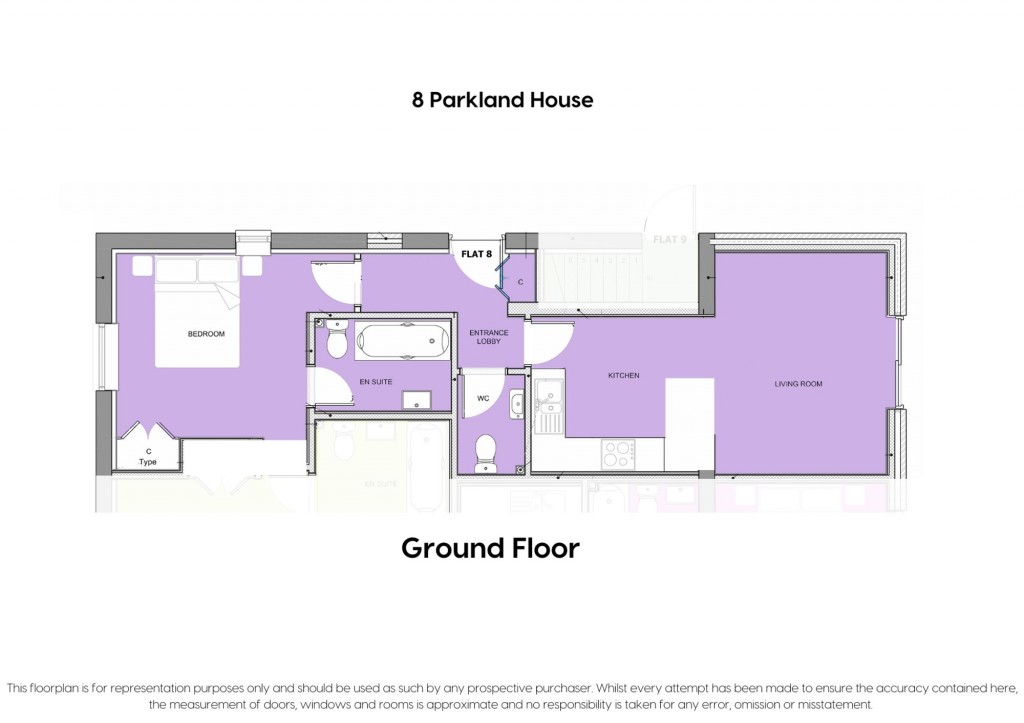 Floorplans For Parklands House, Hurst Road, RH12
