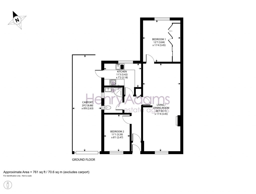 Floorplans For Marine Drive, Selsey, PO20